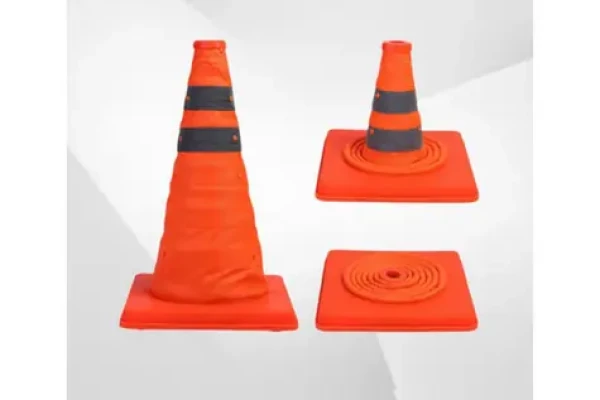 STABLECAM Výsuvný bezpečnostní kužel pro dron oranžová
