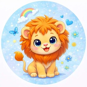 Obrázek Jedlý papír na dort Lvíček