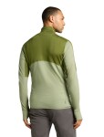 ICEBREAKER Mens Mer 200 Realfleece Descender LS Half, Sphagnum/Lichen/Cb (vzorek) velikost: S