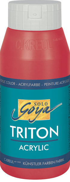 Akrylová barva SOLO GOYA Triton 750ml červená vínová
