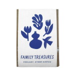 Blossombs Dárková sada semínek divokých květin Family Treasures – 4 ks, modrá barva, papír