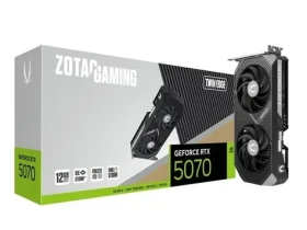 ZOTAC GAMING GeForce RTX 5070 Twin Edge 12GB / 2325 - 2512Mhz / 12288 MB GDDR7 / 192bit / 1x HDMI + 3x DP / 650W (16) (ZT-B50700E-10P)
