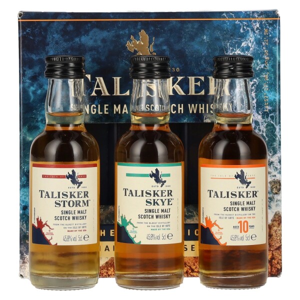 Talisker Miniset 3x0,05L, 45.8% -DB-