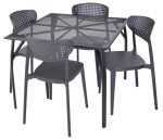 ROJA Křeslo AIRE - antracit