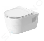 DURAVIT - Soleil by Starck Závěsné WC, Rimless, HygieneFlush, HygieneGlaze, bílá 2586092000