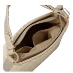 Moderní dámská kabelka do ruky Alicia, krémová