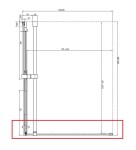 RAVAK - Roll Sprchová stěna 80x195 cm, chrom/čiré sklo X90V40C00Z1