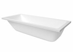 Obdélníková vana SAT Aurum 180x80 cm akrylát levá i pravá SATVAUR180 SATVAUR180