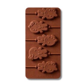 Dortisimo Silikonová forma na lízátka Perníčci 10 cm