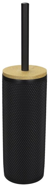 AQUALINE - NOIR WC štětka na postavení, černá N6035