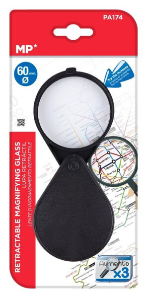 Lupa průměr 6cm v pouzdru