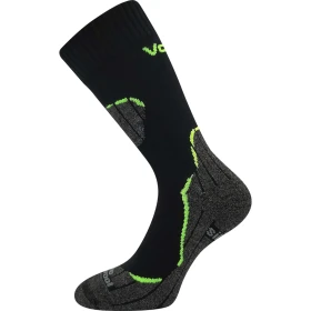 VOXX Ponožky dvouvrstvé thermo z merino DUALIX se stříbrem ČERNÉ 35-38 108998