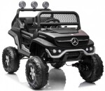 Mamido Dětské elektrické autíčko Buggy Mercedes-Benz Unimog 4x4 černé
