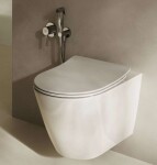 KLUDI - Resa R Závěsné WC, Rimless, Spiralflush, lesklá bílá 23WCW0243