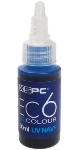 XSPC EC6 ReColour Dye UV Navy / Barvivo do chladicí kapaliny / 30 ml (5060175589439)