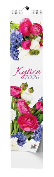 Nástěnný kalendář vázankový/kravata 2026 Baloušek - Kytice