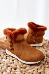 Children's Snow Boots With Fur Big Star BB374058BS Camel