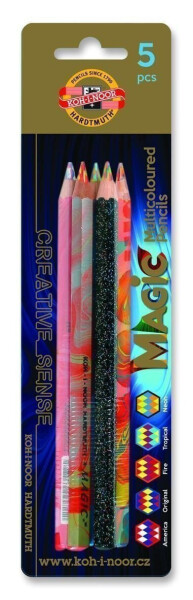 Koh-i-noor pastelky MAGIC multi 5 ks