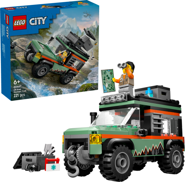 LEGO® City 60447 Terénní horské nákladní auto 4x4 - LEGO® DOTS