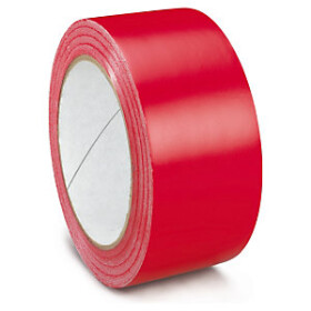 6 x Signalizační lepicí páska, červená, 48mm, návin 33m, PVC, tloušťka 56µm