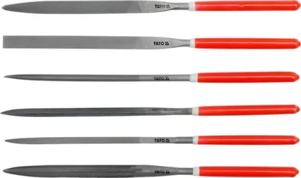 YATO YT-6161 / Sada pilníků jehlových 4 x 160 mm 6 ks (YT-6161)