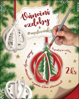 3D omalovánka A5 - SET strom + hvězda