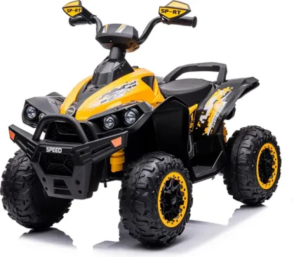 CHIPOLINO Elektrické vozítko Čtyřkolka ATV Speed žlutá