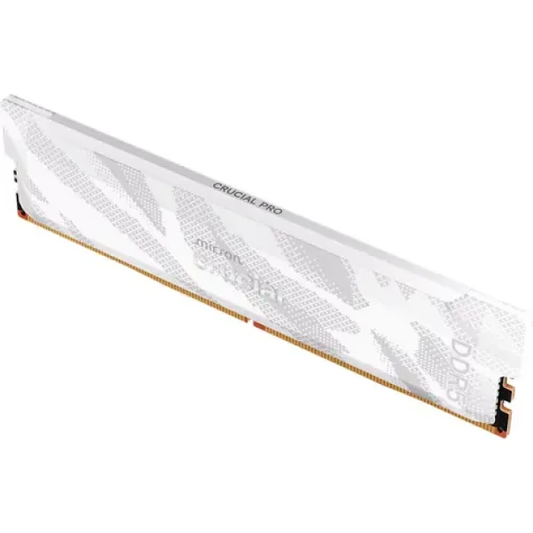 Crucial Pro OC Edition 16GB (1x16GB) 6400 MHz bílá / DDR5 / DIMM / CL32 / 1.35V (CP16G64C32U5W)