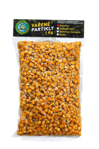 Chyť a pusť Vařená Kukuřice 1kg - Natur,Chyť a pusť Vařená Kukuřice 1kg - Natur