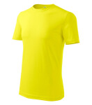 Classic New tričko pánské citronová L
