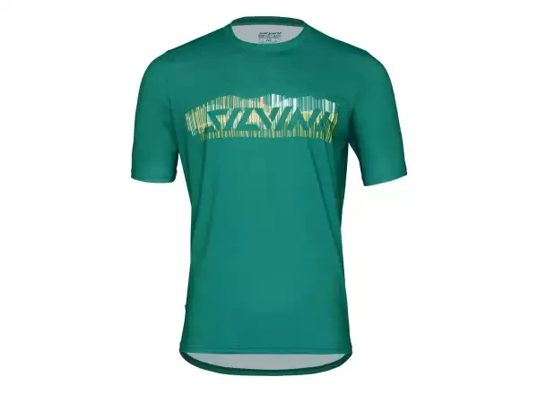 Silvini Denno pánský volný dres krátký rukáv Olive Tiger vel. XL