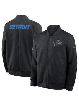 Nike Pánská bunda Detroit Lions NFL 2026 Rivalries Sideline Bomber Velikost: L