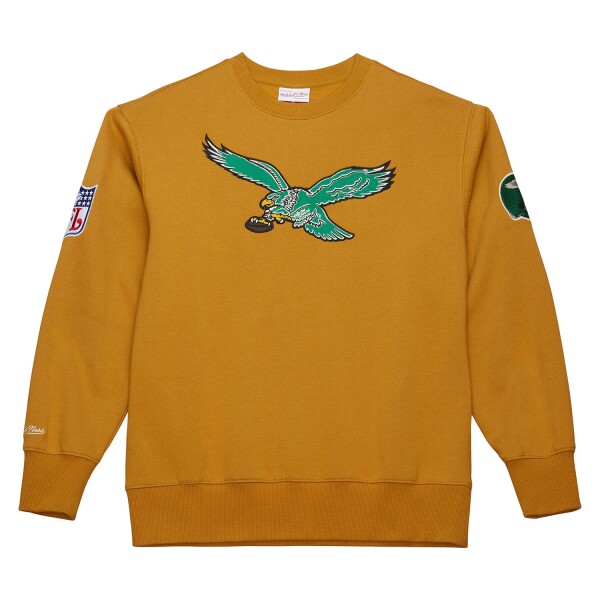 Mitchell & Ness Pánská mikina Philadelphia Eagles NFL Dusted Crew Velikost: 3XL
