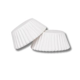 Dortisimo Košíčky na muffiny bílé 7 cm (50 ks)