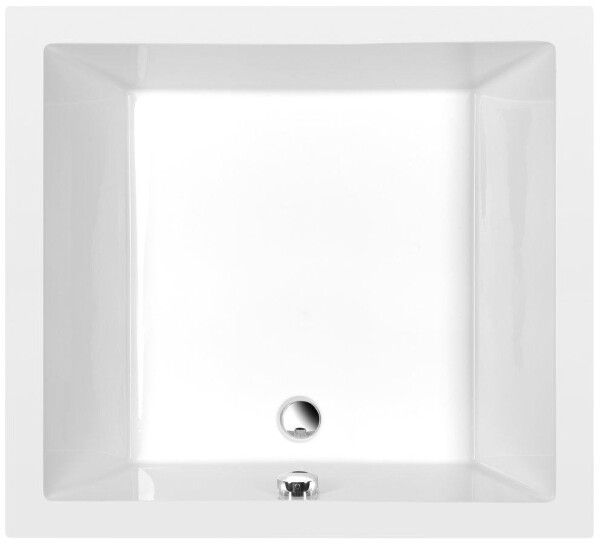 POLYSAN - DEEP hluboká sprchová vanička, obdélník 100x90x26cm, bílá 72340