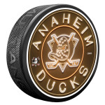 Mustang Puk Anaheim Ducks NHL Neon