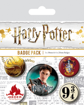 Harry Potter Sada odznaků - Nebelvír - EPEE Merch