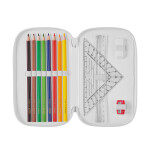 Školní penál 3-patrový vybavený Herlitz - Motýl