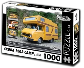 RETRO-AUTA Puzzle č. 44 Škoda 1203 Camp (1969)