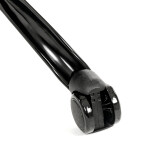 Kancelářské křeslo, šedá látka, kovový kříž