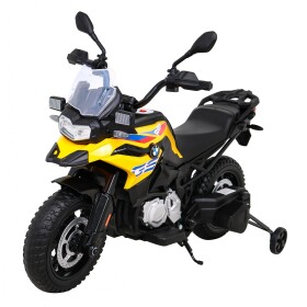 Mamido Dětská elektrická motorka BMW F850 GS žlutá