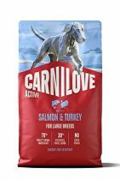 Carnilove Dog Active Dry Salmon&Turkey Adult LB 4kg
