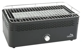 Cattara GREG / Stolní gril na dřevěné uhlí / rošt 44,5 x 25,5 cm / ventilátor na podpal (13019)