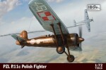 IBG PZL P.11c Polish Fighter 3x camo Models 72519 1:72