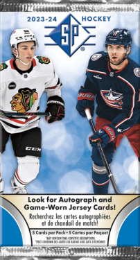 Hokejové Karty NHL 2023-2024 Upper Deck SP Hockey Blaster Retail balíček