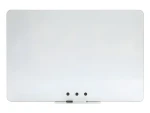2x3 Qboard 117 x 87 cm bílá / Magnetická tabule / bezrámová / lesklý povrch