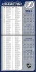 JF Turner Kalendář Tampa Bay Lightning NHL 2025 Wall Calendar