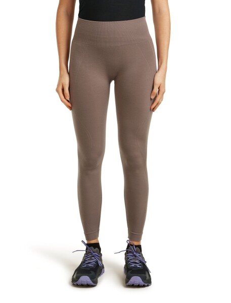 Dámské merino spodky ICEBREAKER Wmns 260 Zoneknit Seamless 25 Tights, Porcini velikost: M
