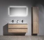 SAPHO - GEMINI zrcadlo s LED osvětlením 120x60cm GM120