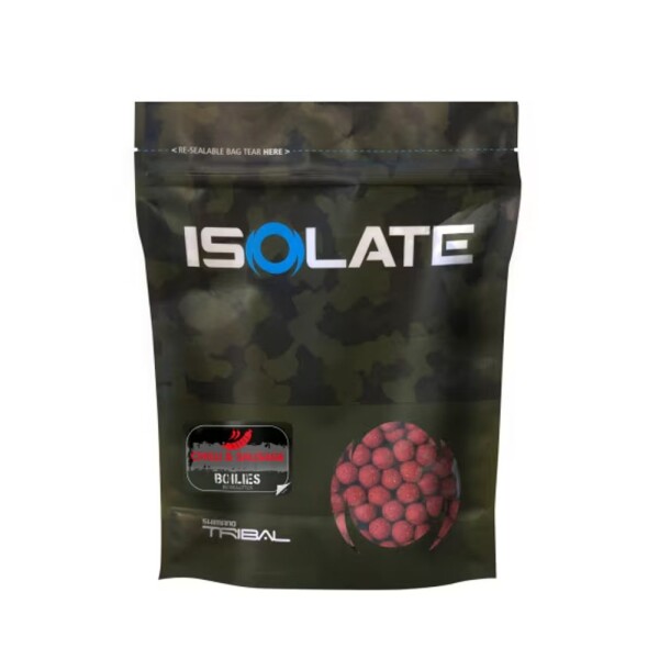 Shimano Boilies Isolate Chilli Sausage 1kg - 24mm,Shimano Boilies Isolate Chilli Sausage 1kg - 24mm
